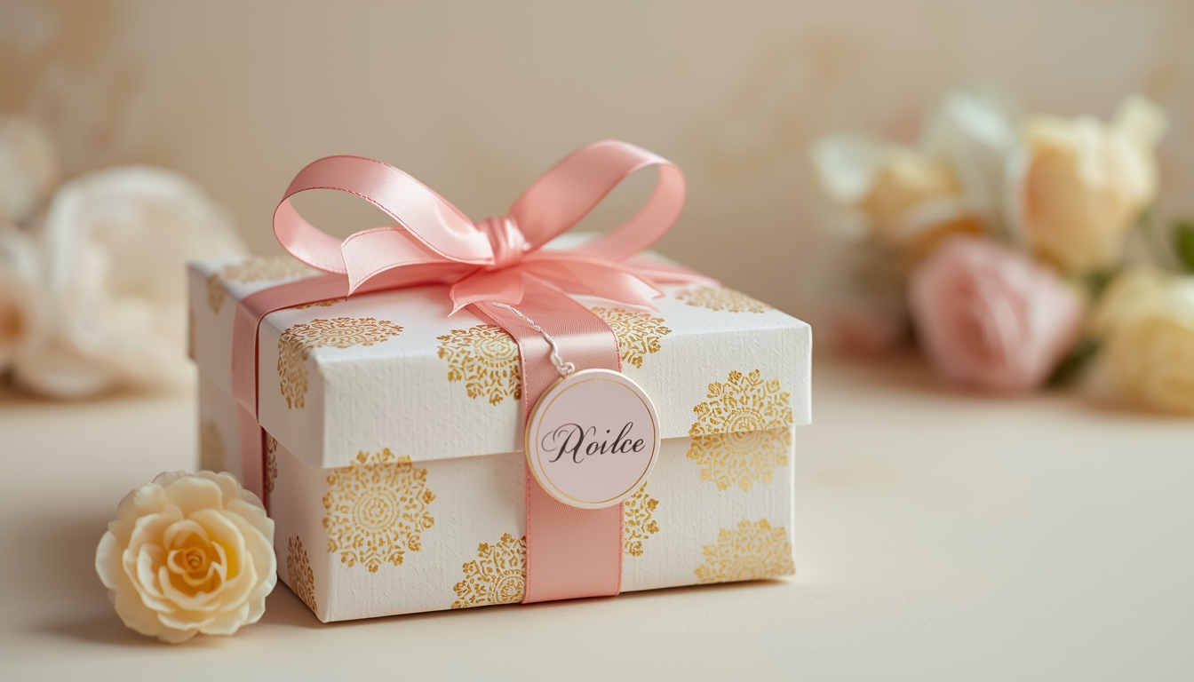 Yksilöllinen lahjapakkaus syntymäpäivälahjalle